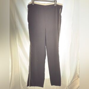 Maeve by Anthropologie XL Tall Cream and Black Pants